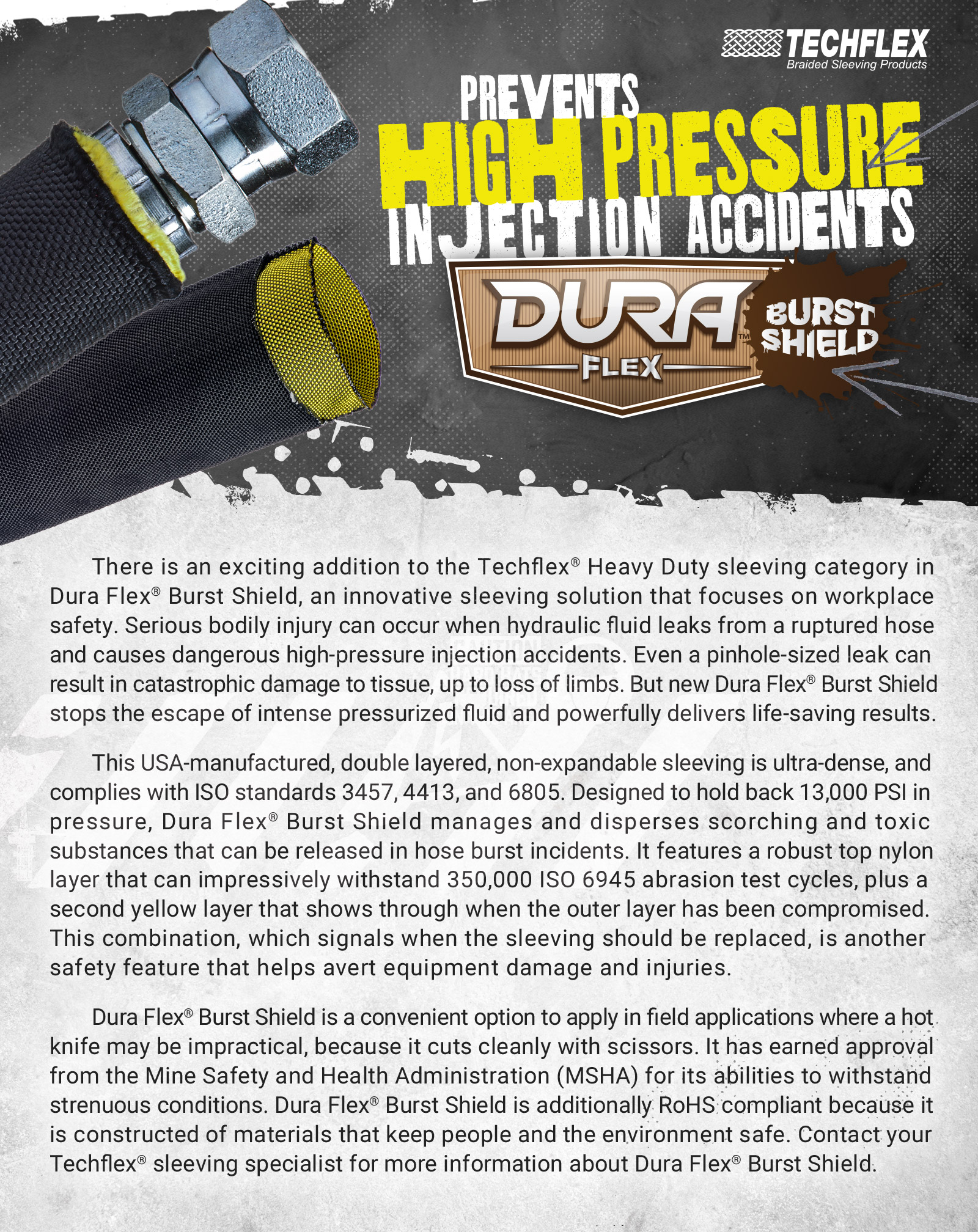 Dura Flex® Burst Shield